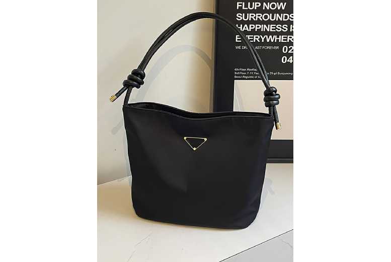 Black PU Leather Crossbody Barrel Bag for Women – Adjustable Strap, Lightweight, Spacious, 2 Colours | Wowcher