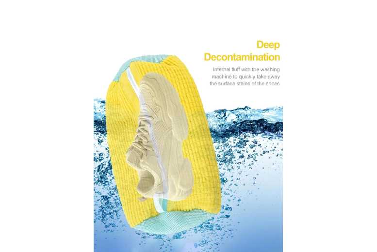 Lazy Shoe Machine Wash Bags – Reusable Cylindrical Laundry Protector, 2-Pack, Universal Fit | Wowcher Lazy Shoe Machine Wash Bags – Reusable Cylindrical Laundry Protector, 2-Pack, Universal Fit | Wowcher