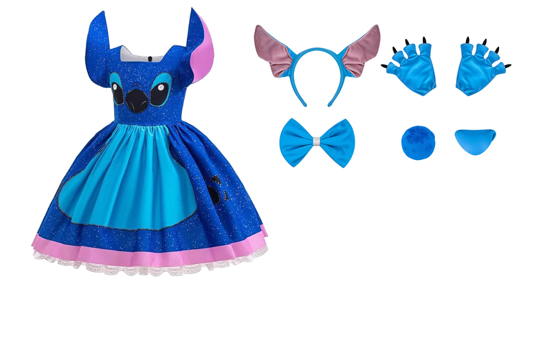 Stitch- Costume Dress for Girls – Fun, Stylish, and Play-Ready! | Wowcher Stitch- Costume Dress for Girls – Fun, Stylish, and Play-Ready! | Wowcher