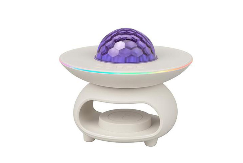 All-in-One Bluetooth Speaker, RGB Lamp, and Fast Wireless Charging Dock | Wowcher All-in-One Bluetooth Speaker, RGB Lamp, and Fast Wireless Charging Dock | Wowcher