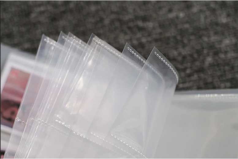 288-Pocket Photo Album Card Storage Book – Durable Plastic, Travel Size, Multipurpose | Wowcher