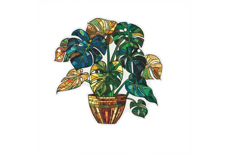 Colourful Lucky Rooster Acrylic Ornament – Modern 2D Flat Decorative Home Art, 20x15cm | Wowcher