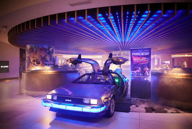‘Back To The Future’ Immersive Musical Afternoon Tea With Bottomless Option! SOUND Cafe – Oxford Street | Wowcher