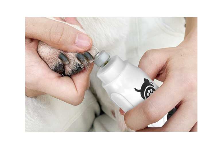 LED Display Pet Nail Grinder for Dogs & Cats - 3-Speed, Quiet, Portable Trimmer | Wowcher