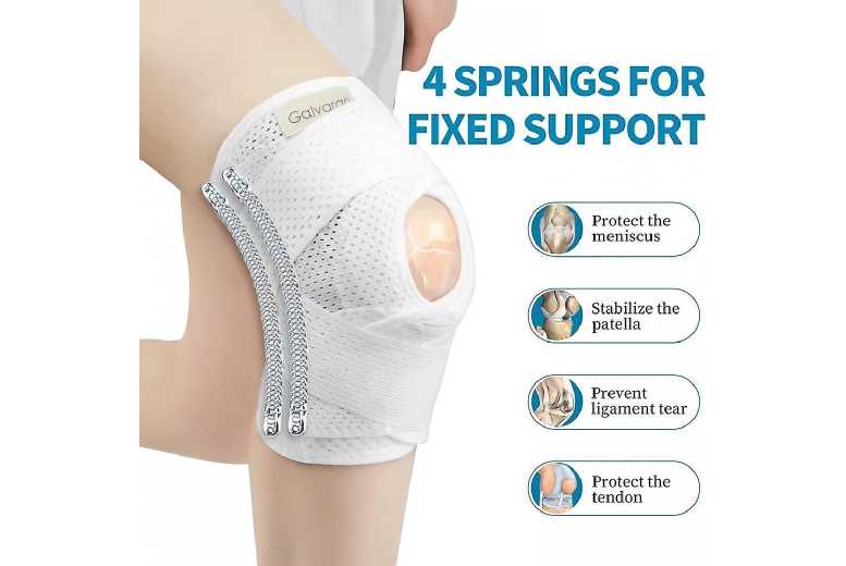 Adjustable Knee Brace Fitness Support – Pain Relief & Joint Stabilizer | Wowcher