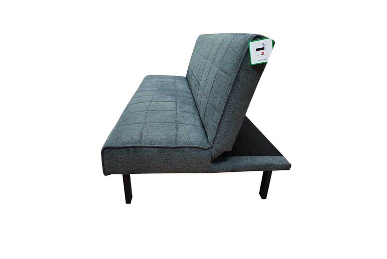 Sofino Click Clack 3-Seater Sofa Bed – Grey | Wowcher Sofino Click Clack 3-Seater Sofa Bed – Grey | Wowcher