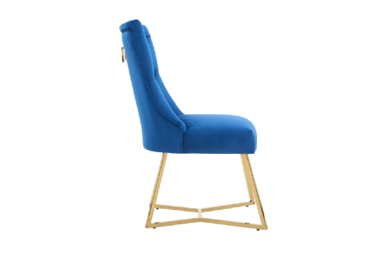 Alora Velvet Dining Chair – Tufted Back, Gold Legs & Handle, Modern Upholstered Seating | Wowcher Alora Velvet Dining Chair – Tufted Back, Gold Legs & Handle, Modern Upholstered Seating | Wowcher