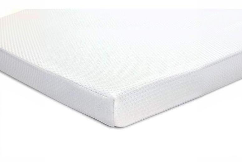 Comfimat 5cm Reflex or Memory Foam Mattress Topper with Cover – 3 Sizes | Wowcher