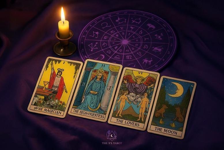 Personalised 3-Card Tarot Reading for Monthly Guidance and Insight PDF | Wowcher