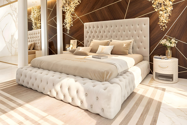 Luxury Grey Ambassador Bed with Mattress – Complete All-In-One Set, Multiple Sizes | Wowcher Luxury Grey Ambassador Bed with Mattress – Complete All-In-One Set, Multiple Sizes | Wowcher