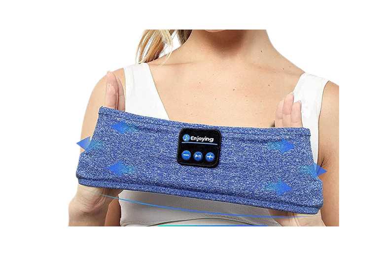 Bluetooth Wireless Headphones Headband - Hi-Fi Audio, Bluetooth 5.0, 10-Hour Battery, Built-In Microphone | Wowcher
