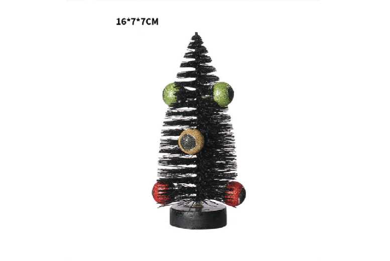 Halloween Eyeball Decorative Tree Tabletop Centrepiece – Plastic Spooky Home Decor | Wowcher