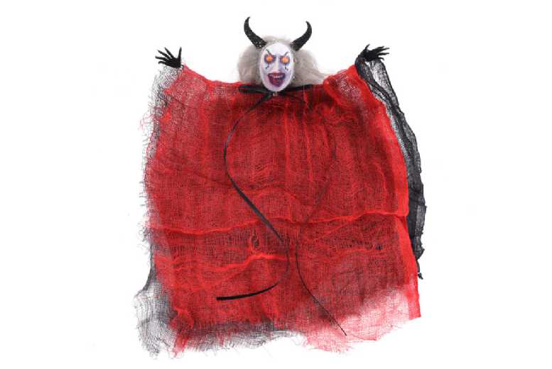 Scary Ghost Doll Pendant Haunted House Prop – Handcrafted Gauze Halloween Decoration (25x20cm) | Wowcher Scary Ghost Doll Pendant Haunted House Prop – Handcrafted Gauze Halloween Decoration (25x20cm) | Wowcher