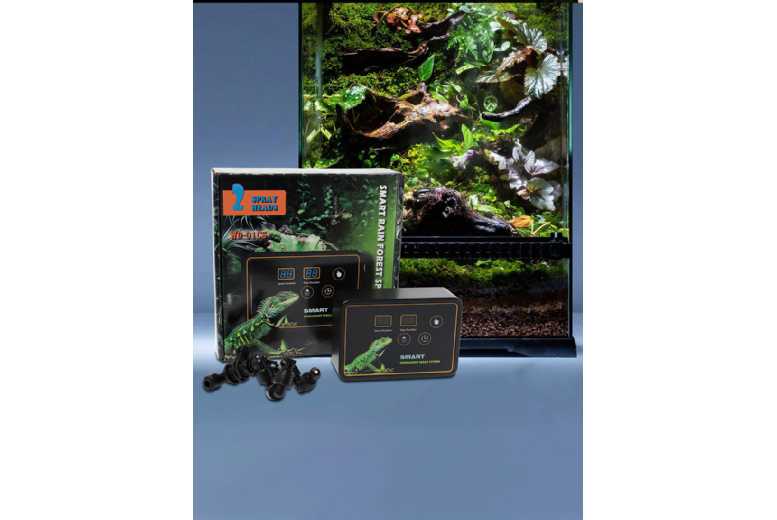 Reptile & Amphibian Terrarium Automatic Mist System – Precise Humidity Control for Lizards, Frogs & Indoor Gardens | Wowcher