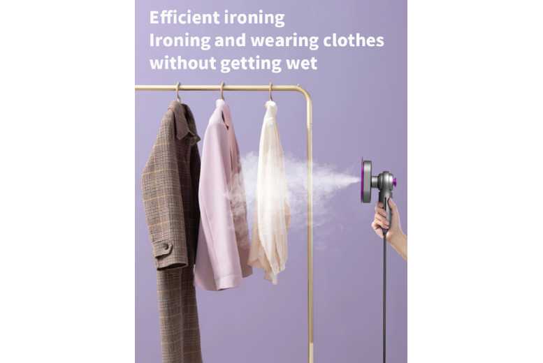 Mini Dual-Use Steam Iron & Garment Steamer – Streak-Free, Fast-Acting, Multi-Surface Fabric Refresher (310g, 2 Colours) | Wowcher