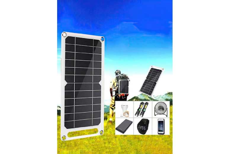 6W Flexible Solar Panel Outdoor Charger – Waterproof, USB, Easy Install | Wowcher 6W Flexible Solar Panel Outdoor Charger – Waterproof, USB, Easy Install | Wowcher