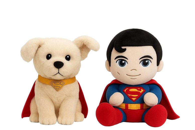 Superman- Krypto the Dog Cute Plush Puppy Doll | Wowcher