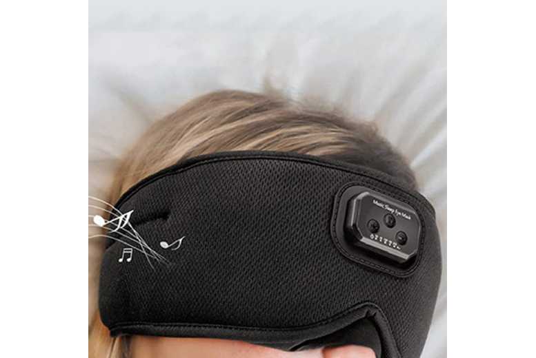 Bluetooth Wireless Noise Cancelling Sleep Headphones & Eye Mask – 15-Hour Battery, 3D Blackout, White Noise, Bluetooth 5.2 | Wowcher Bluetooth Wireless Noise Cancelling Sleep Headphones & Eye Mask – 15-Hour Battery, 3D Blackout, White Noise, Bluetooth 5.2 | Wowcher