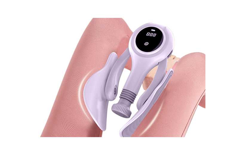 Pelvic Floor Fitness Tracker & Smart Counter – Adjustable Resistance, Postpartum Recovery, Ergonomic Design | Wowcher
