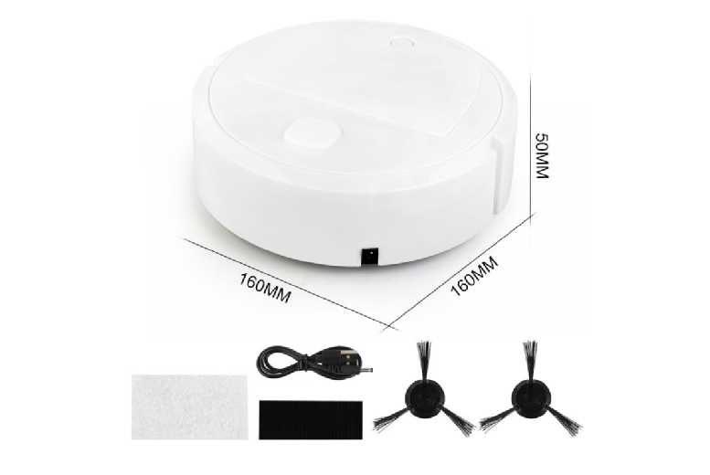 Smart Sweeping Robot Vacuum & Mop – Lightweight, Multi-Surface, Automatic Cleaning | Wowcher