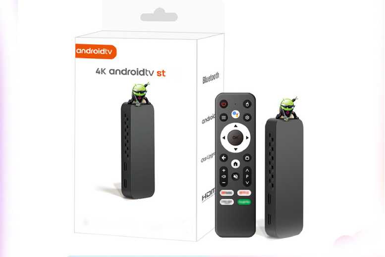 GK63 4K Ultra HD Android Smart TV Box – 8GB RAM, 128GB Storage, Home Cinema Streaming | Wowcher