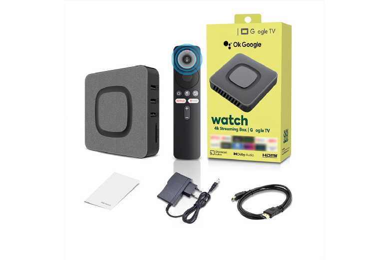 Q2 Android 14 4K Ultra HD Smart TV Box – Home Cinema Streaming Hub | Wowcher