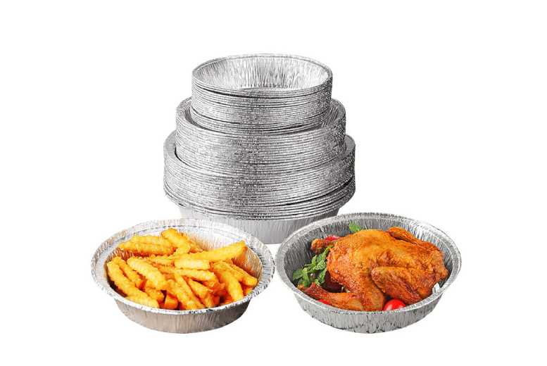 Aluminium Foil Tray 10-Pack – Heavy-Duty Disposable Tableware | Wowcher