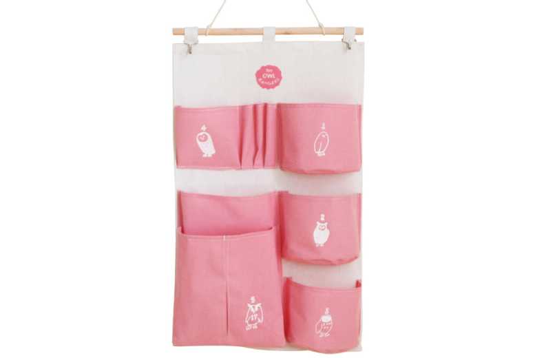 Cotton & Linen Hanging Wall Storage Bag – 7 Pocket Organiser, Minimalist Style | Wowcher Cotton & Linen Hanging Wall Storage Bag – 7 Pocket Organiser, Minimalist Style | Wowcher