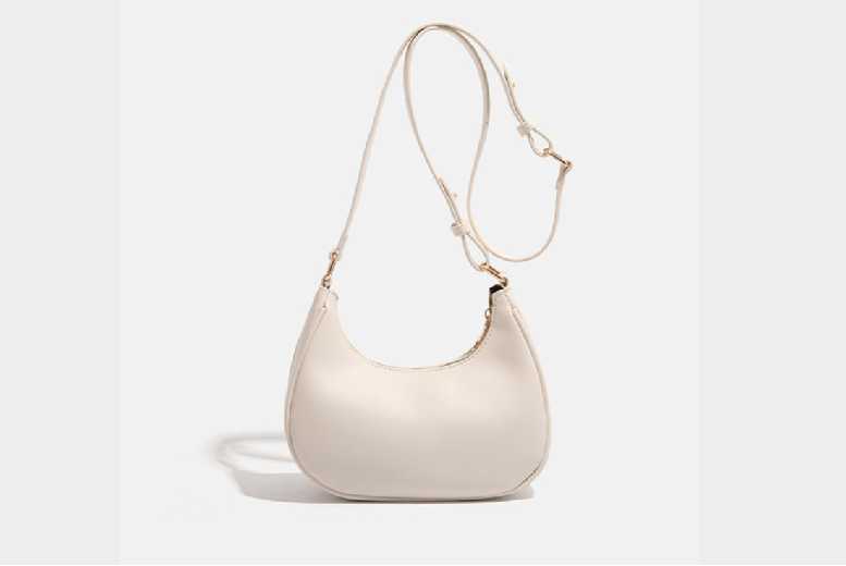 Unisex Black Retro Canvas Underarm Bag – Versatile Shoulder & Crossbody Purse | Wowcher