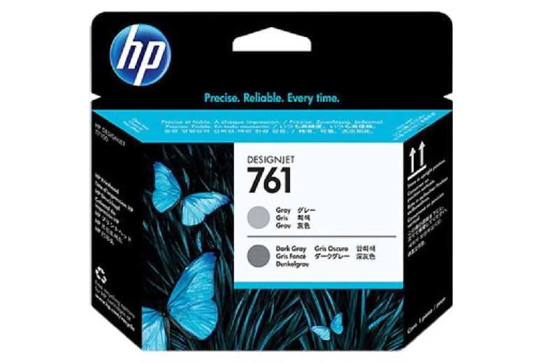 HP 761 Gray Printhead for DesignJet T7100/T7200 – Durable Inkjet Replacement | Wowcher