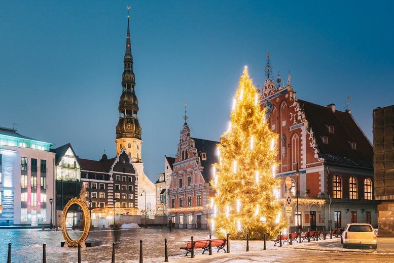 Magical Baltic Christmas: Tallinn, Riga & Vilnius Multi-City Break – Award-Winning Hotels & Flights Included | Wowcher Magical Baltic Christmas: Tallinn, Riga & Vilnius Multi-City Break – Award-Winning Hotels & Flights Included | Wowcher