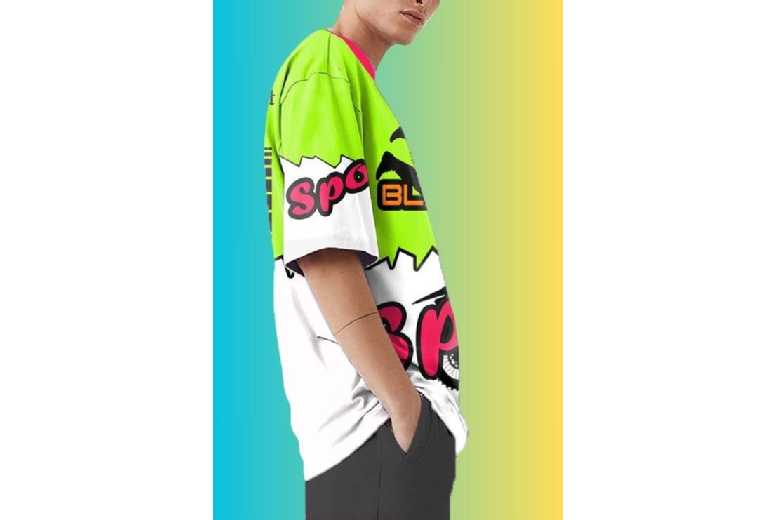 Oversize Tokyo Sport Premium Cotton T-Shirt for Men – Green, Relaxed Fit, Statement Print | Wowcher Oversize Tokyo Sport Premium Cotton T-Shirt for Men – Green, Relaxed Fit, Statement Print | Wowcher
