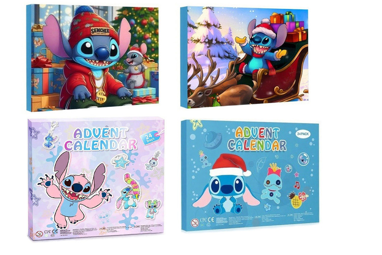 Stitch- 24 Days Countdown Jewellery Christmas Advent Calendar – 4 Options | Wowcher Stitch- 24 Days Countdown Jewellery Christmas Advent Calendar – 4 Options | Wowcher