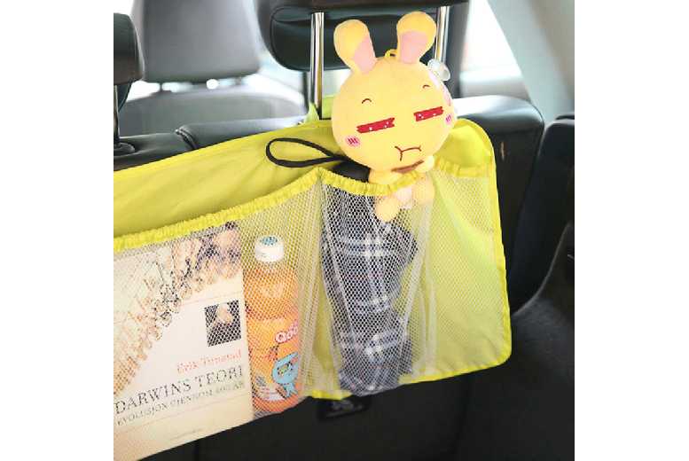 Oxford Cloth Car Storage Bag – Foldable Multi-Compartment Organiser for SUV & Sedan | Wowcher