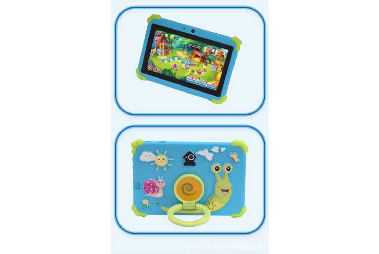 7-Inch High Performance Kids Tablet – Android 7.1, Portable, Vibrant Display, WiFi – Available in Three Colours | Wowcher
