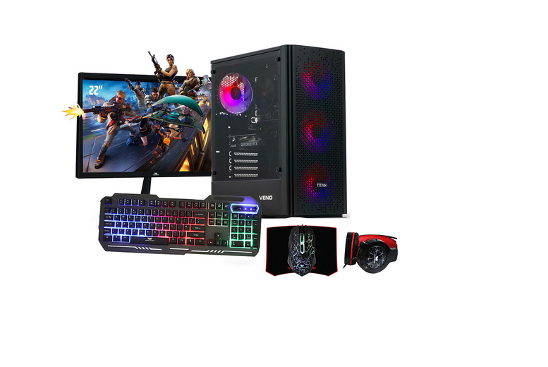 Ryzen 3 3100 RX 560 RGB Gaming PC Bundle – Only PC or 3 Bundle Options w/ Monitor | Wowcher