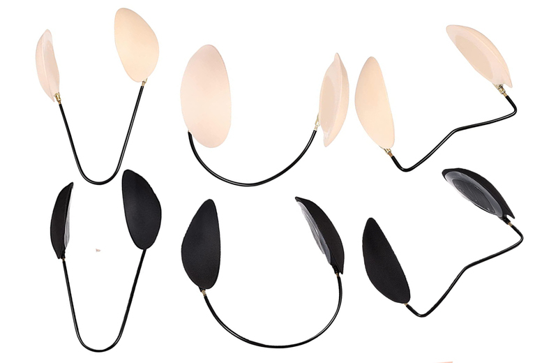 Black Women’s Invisible Push Up Bra – 3 Sizes & 2 Colours | Wowcher