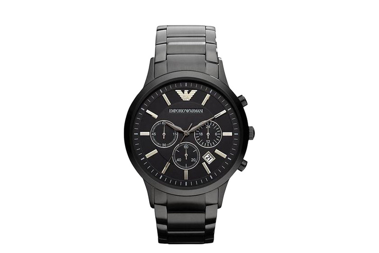 Emporio Armani AR2453 Renato Men's Chronograph Watch + 1-Year Warranty Included | Wowcher