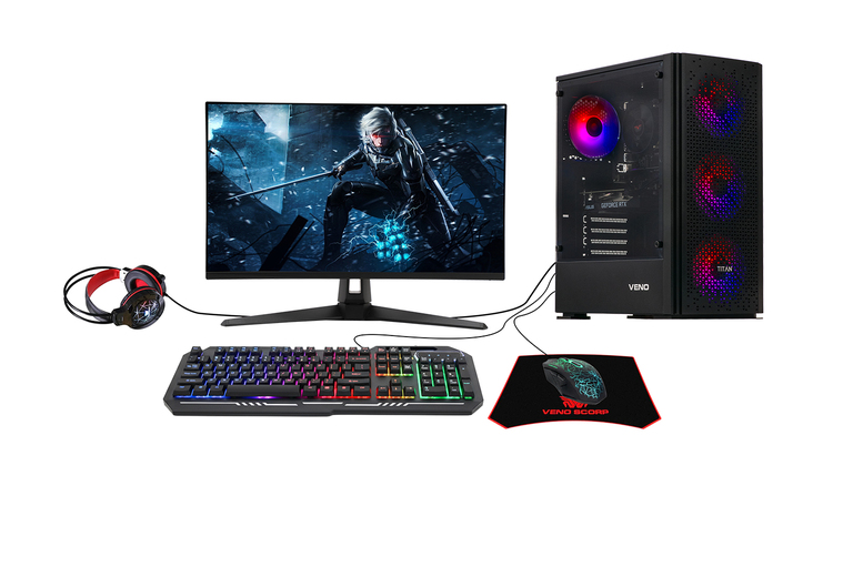 AMD Ryzen 3 3200G Gaming PC Bundle with RGB Case, SSD, and Monitor | Wowcher AMD Ryzen 3 3200G Gaming PC Bundle with RGB Case, SSD, and Monitor | Wowcher