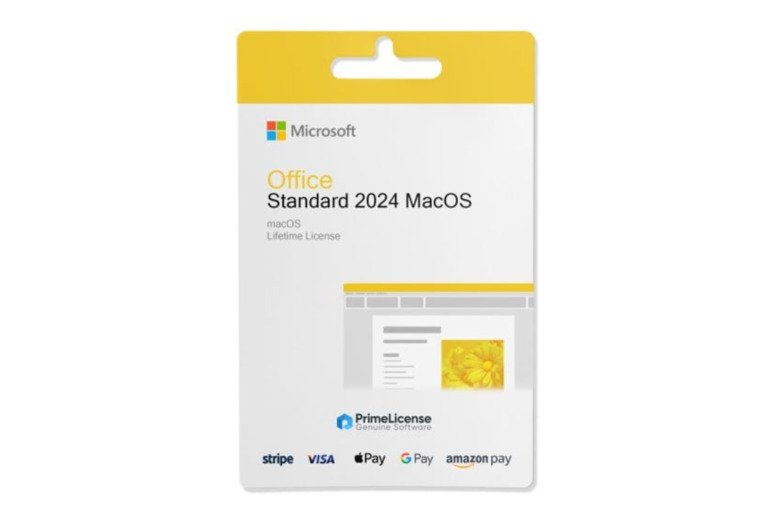 Microsoft Office Standard 2024 for Mac - Lifetime Software License | Wowcher