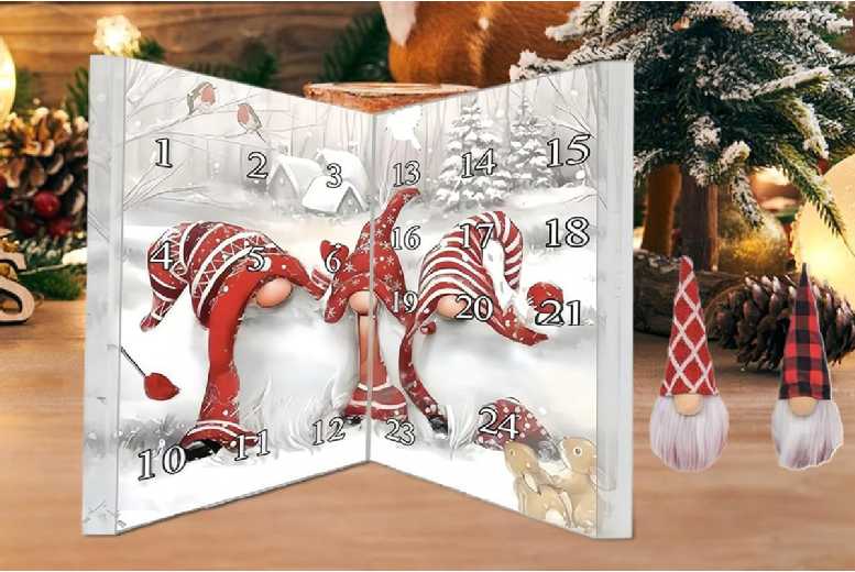 24-Day Christmas Gnomes Advent Calendar – Nordic Toy Collectibles for Kids & Family | Wowcher 24-Day Christmas Gnomes Advent Calendar – Nordic Toy Collectibles for Kids & Family | Wowcher