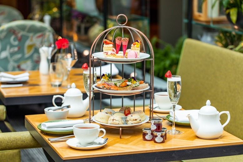 Luxury 4* Afternoon Tea for 2 with Sparkling Uprade at Aria Restaurant - Hyatt Regency, Birmingham City Centre | Wowcher