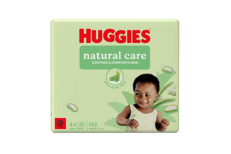 Huggies Natural Care Sensitive Unscented Baby Wipes Bulk Pack – Gentle, Hypoallergenic, Alcohol-Free (1152 Wipes) | Wowcher