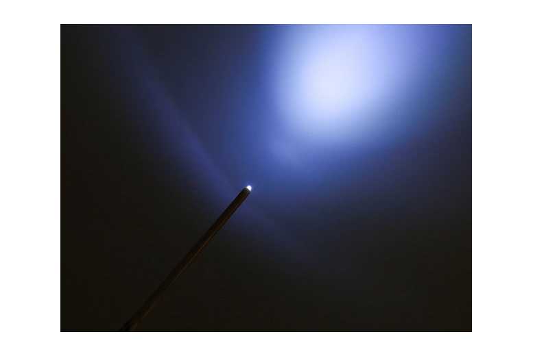 Unisex Black USB Rechargeable Light-Up Magic Wand Accessory – Durable Collectible with Gift Box | Wowcher