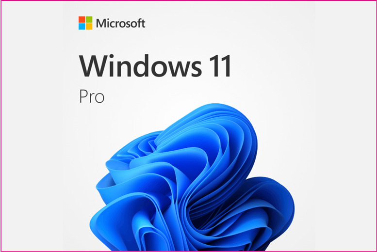 Microsoft Windows 11 - Home or Professional Lifetime Licence | Wowcher