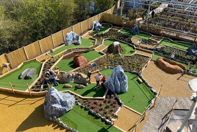 Adventure Golf Session for 2 or 4 at Sky Trail Adventure, Staffordshire | Wowcher