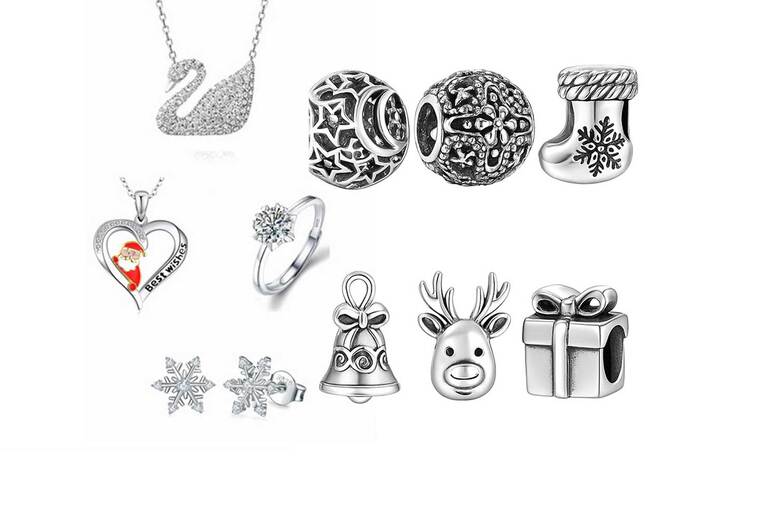 Christmas Jewellery Advent Calendar – Pandora Compatiable and Swarvoski Crystal Pieces! | Wowcher