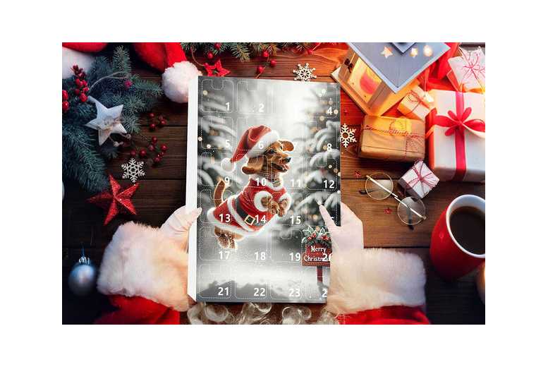 Dog Advent Calendar Ornament – 24-Day Christmas Countdown for Families & Kids | Wowcher Dog Advent Calendar Ornament – 24-Day Christmas Countdown for Families & Kids | Wowcher