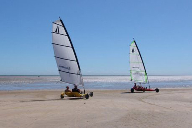 land yachting northumberland