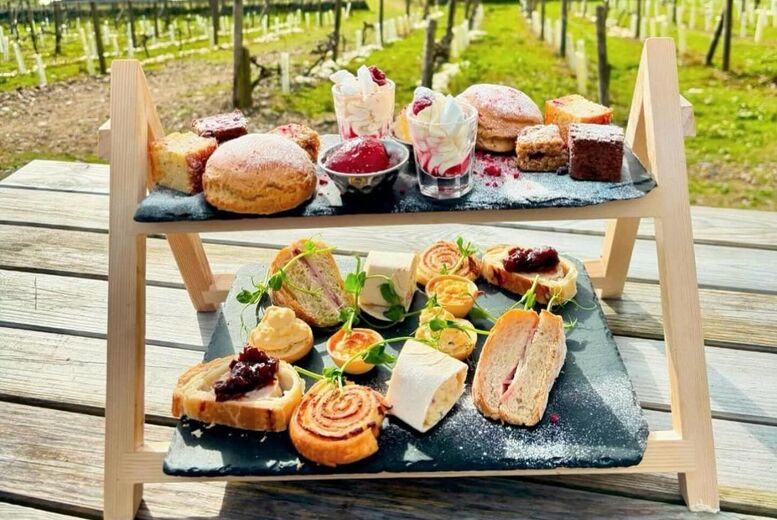 Sparkling Afternoon Tea for 2 @ Holmfirth Vineyard | Wowcher